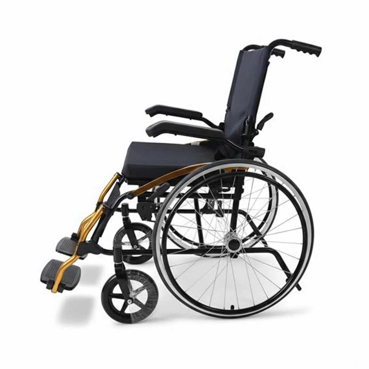 CADEIRA RODAS DELLAMED D600 POP ALUMINIO 120KG